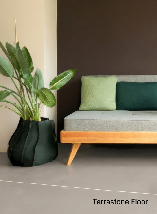 Terrastone Rustique floor - 15kg - 71 - Mocca