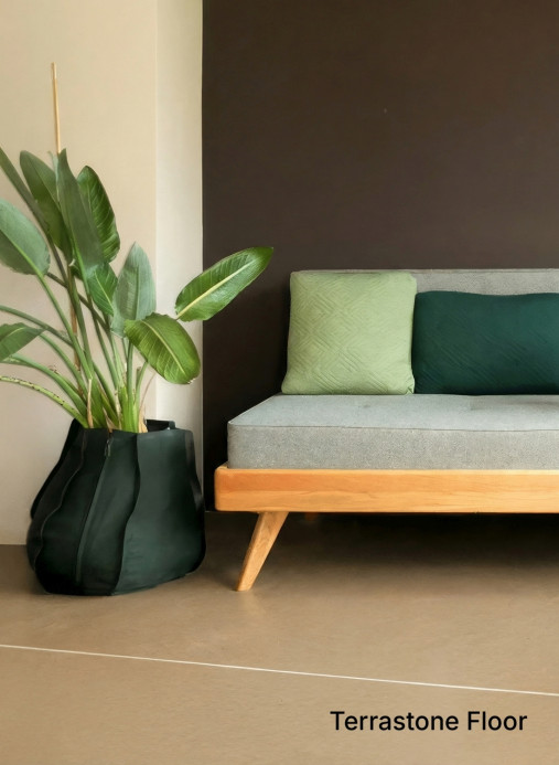 Terrastone Rustique floor - 15kg - 77 - Earth - 15 kg