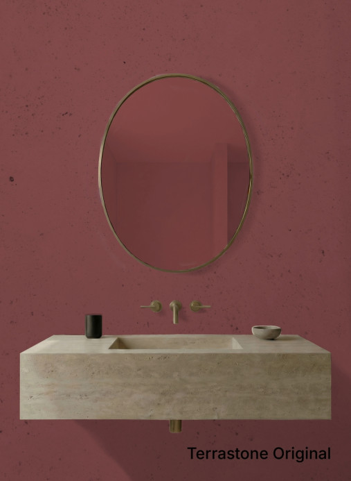 Terrastone Original - cacchetto campione - Rosso Pompei - 16