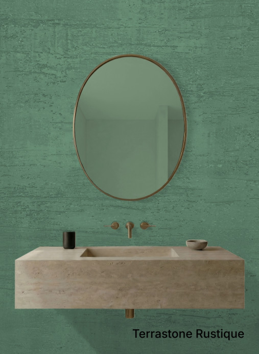 Terrastone Rustique - 10 kg - Indisch dunkelgrün - 9