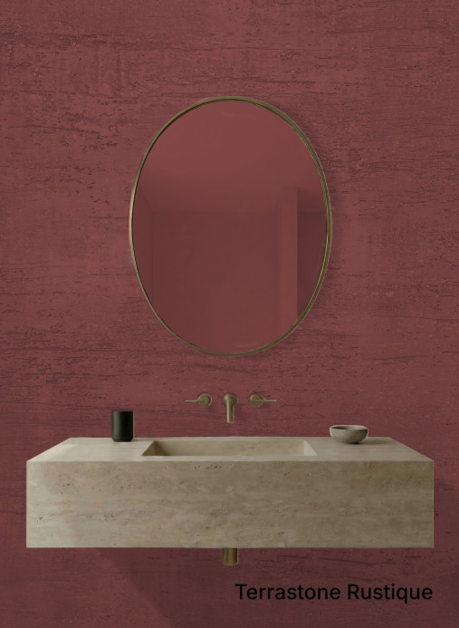 Terrastone Rustique - 10 kg - Rosso Pompei - 16