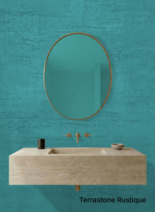 Terrastone Rustique - Probebeutel - Türkis - 25