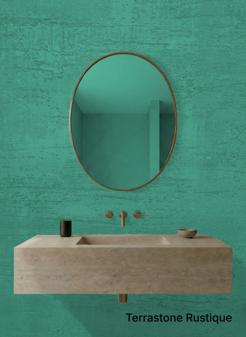 Terrastone Rustique - 10 kg - Smaragdgrün - 88