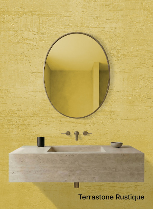 Terrastone Rustique - sachet échantillon - Vanillegelb - 91