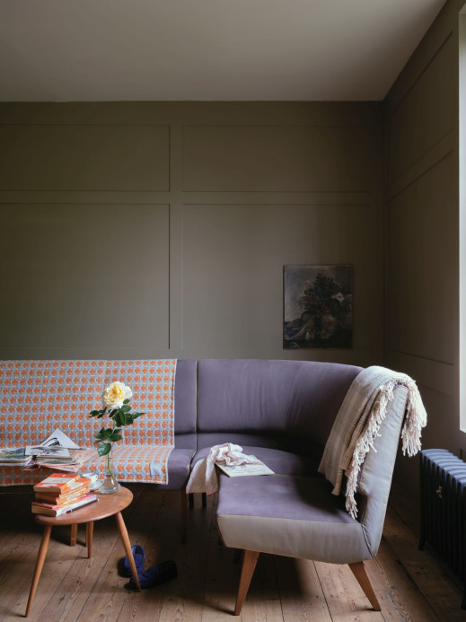 Farrow & Ball Modern Eggshell Archive Colour - Broccoli Brown W108 5l