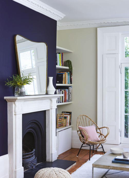 Farrow & Ball Estate Emulsion Archive colour - Titmouse Blue W24 - 5l