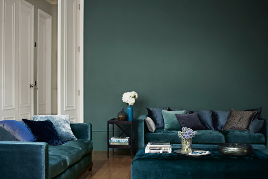 Zoffany Acrylic Eggshell - Teal - 1l