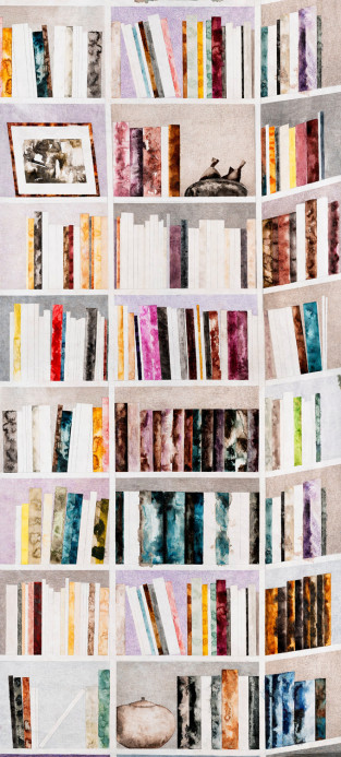 Isidore Leroy Tapete Bibliothèques - Original Panel B