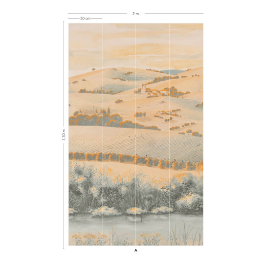 Isidore Leroy Tapete Vendanges - Original Panel A