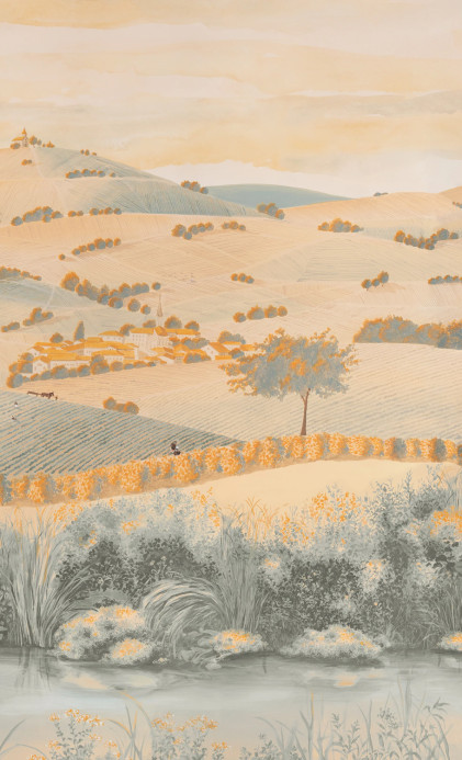 Isidore Leroy Tapete Vendanges - Original Panel B