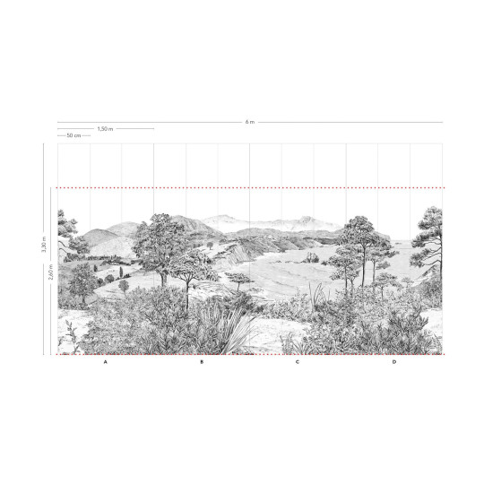 Isidore Leroy Tapete Euskadi - Naturel Panel A