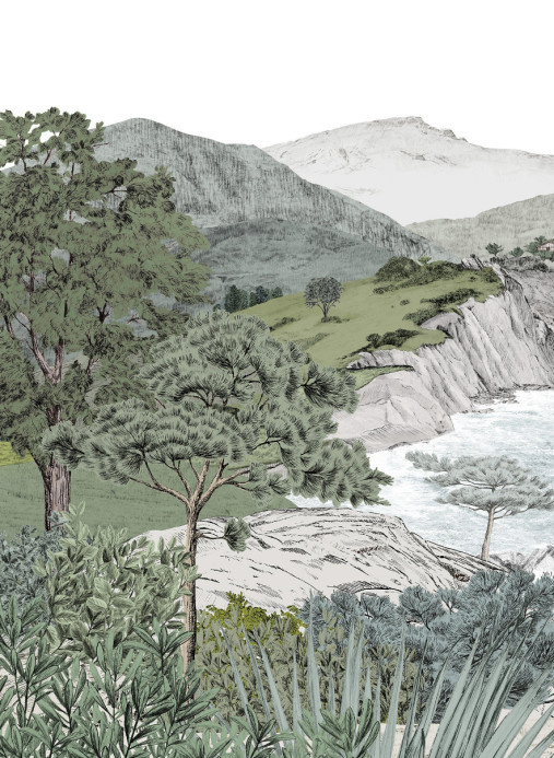 Isidore Leroy Tapete Euskadi - Naturel Panel B