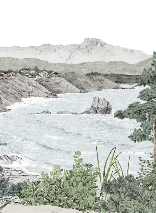 Isidore Leroy Wallpaper Euskadi - Naturel Panel C