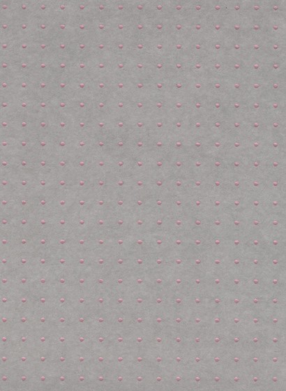 Arte International Wallpaper Dots gris clair 31/ rose vif