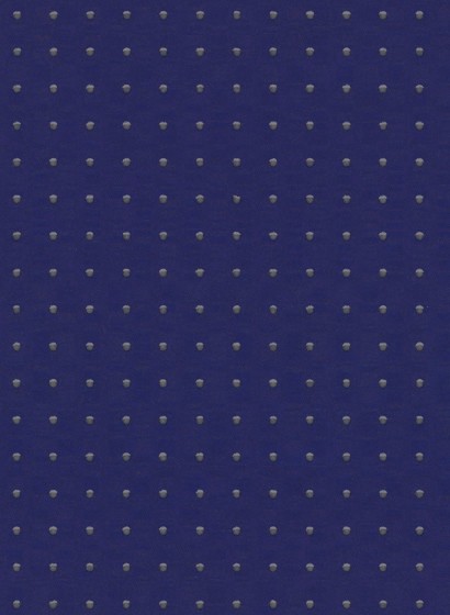 Arte International Wallpaper Dots bleu outremer foncé/ gris foncé 59
