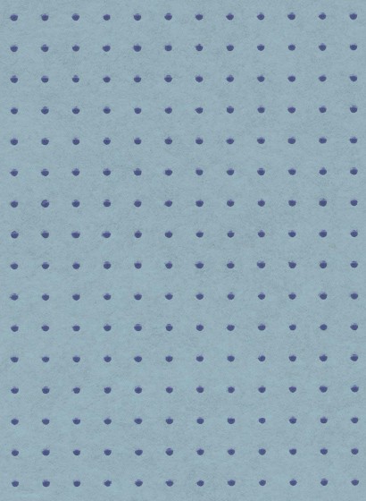 Arte Le Corbusier Tapete Dots - céruléen moyen/bleu outremer