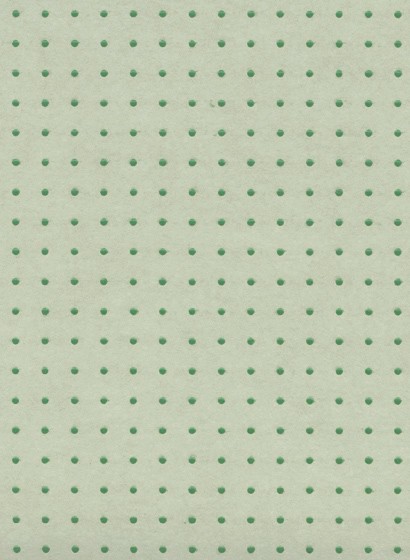Arte International Papier peint Dots - vert anglais pâle/ vert foncé