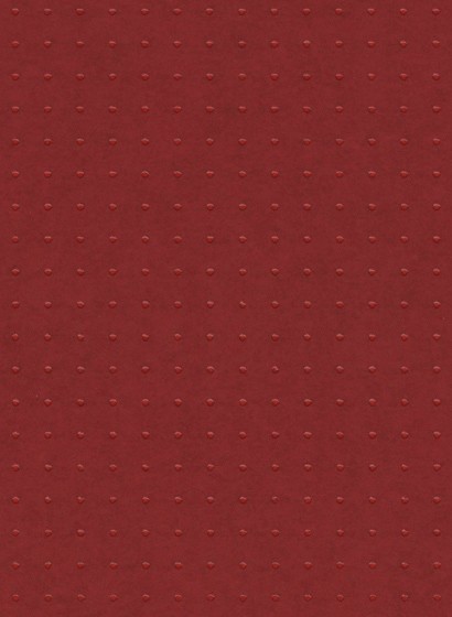 Arte International Papier peint Dots - rouge camin/ rouge vermillon 31