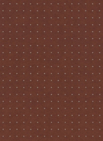 Arte International Wallpaper Dots I´ocre rouge/ ombre naturelle moyenne