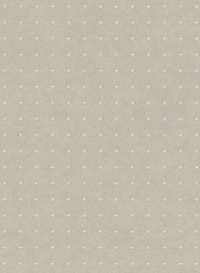 Arte International Papier peint Dots - ombre naturelle claire/ blanc ivoire