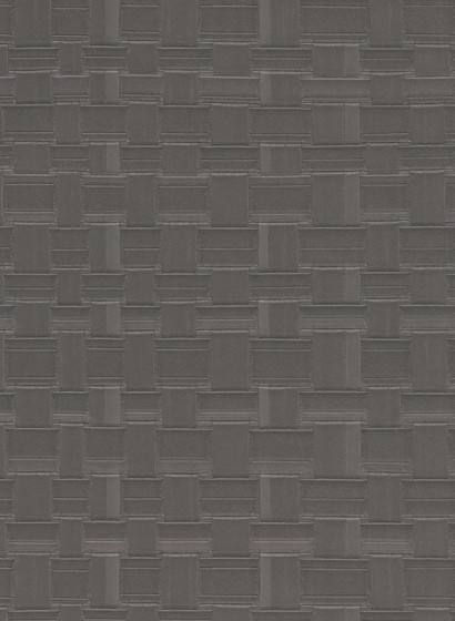 Arte International Wallpaper Weave Braun/ Grau