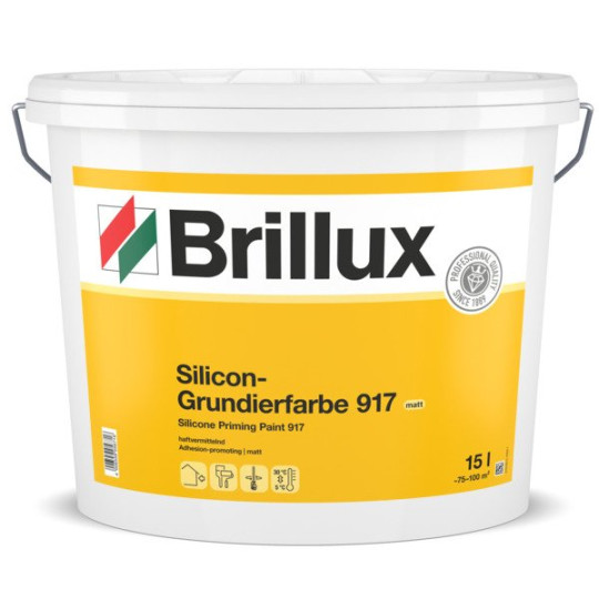 Brillux Silicon-Grundierfarbe 917 weiß - 15l