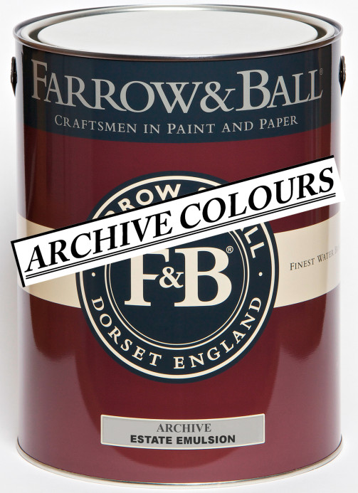 Farrow & Ball Estate Emulsion Archive Colours