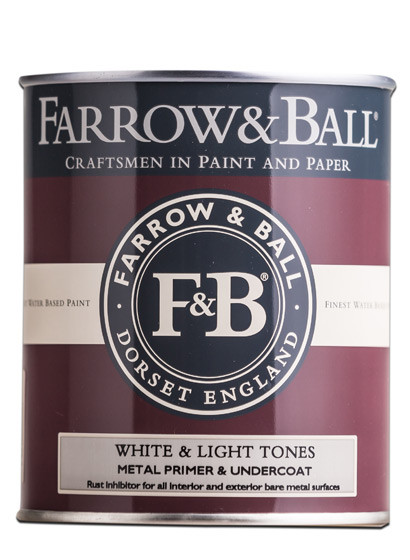 Farrow & Ball Metal Primer & Undercoat - 0,75l - White & Light Tones