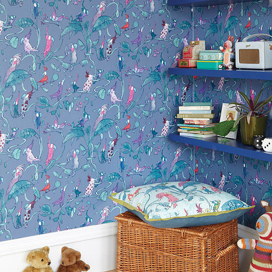 Osborne & Little Wallpaper Cockatoos-1117 Osborne & Little Wallpaper Cockatoos-1117
