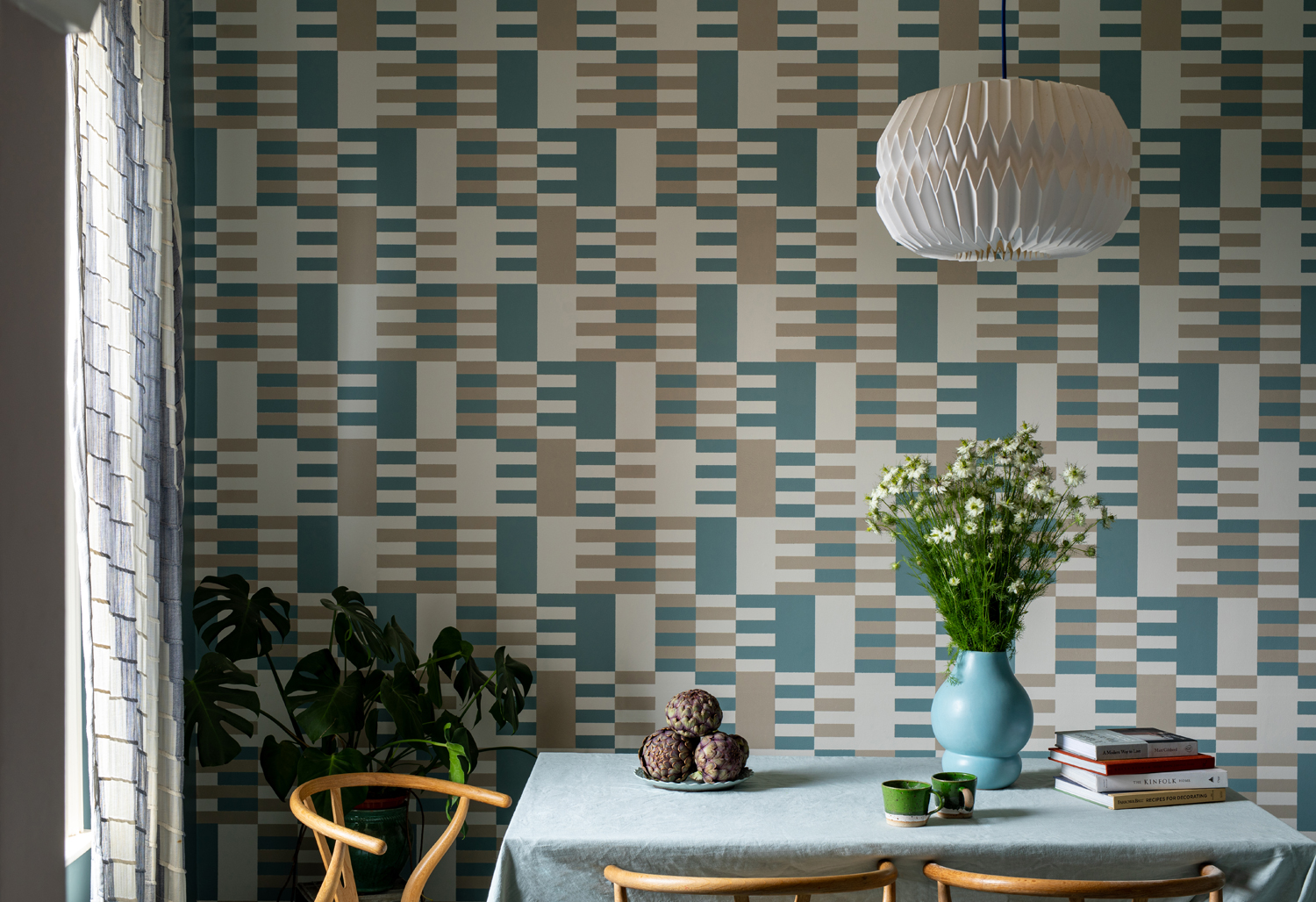 Farrow & Ball Wallpaper Check14512