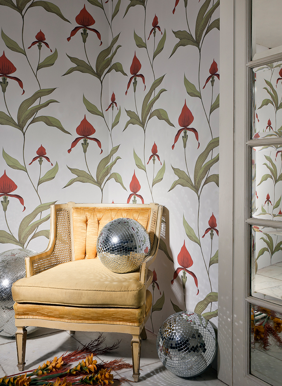 Cole & Son Floral Wallpaper Orchid