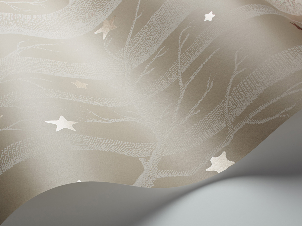 Cole & Son Wallpaper Woods & Stars1986