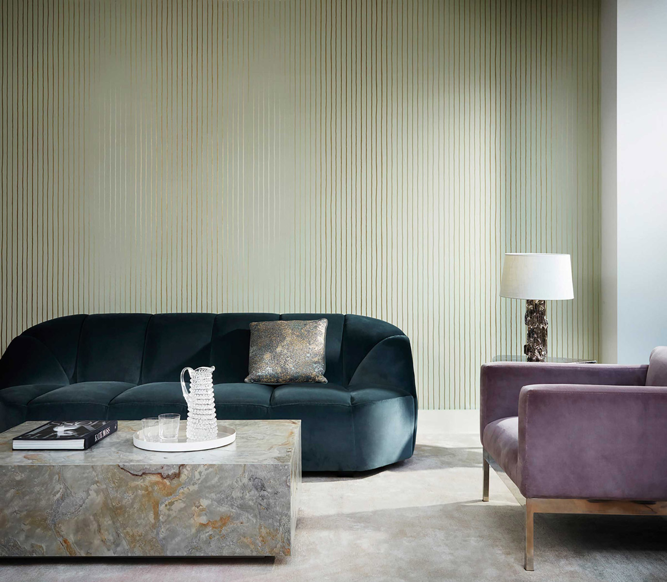 Cole & Son Wallpaper College Stripe3611