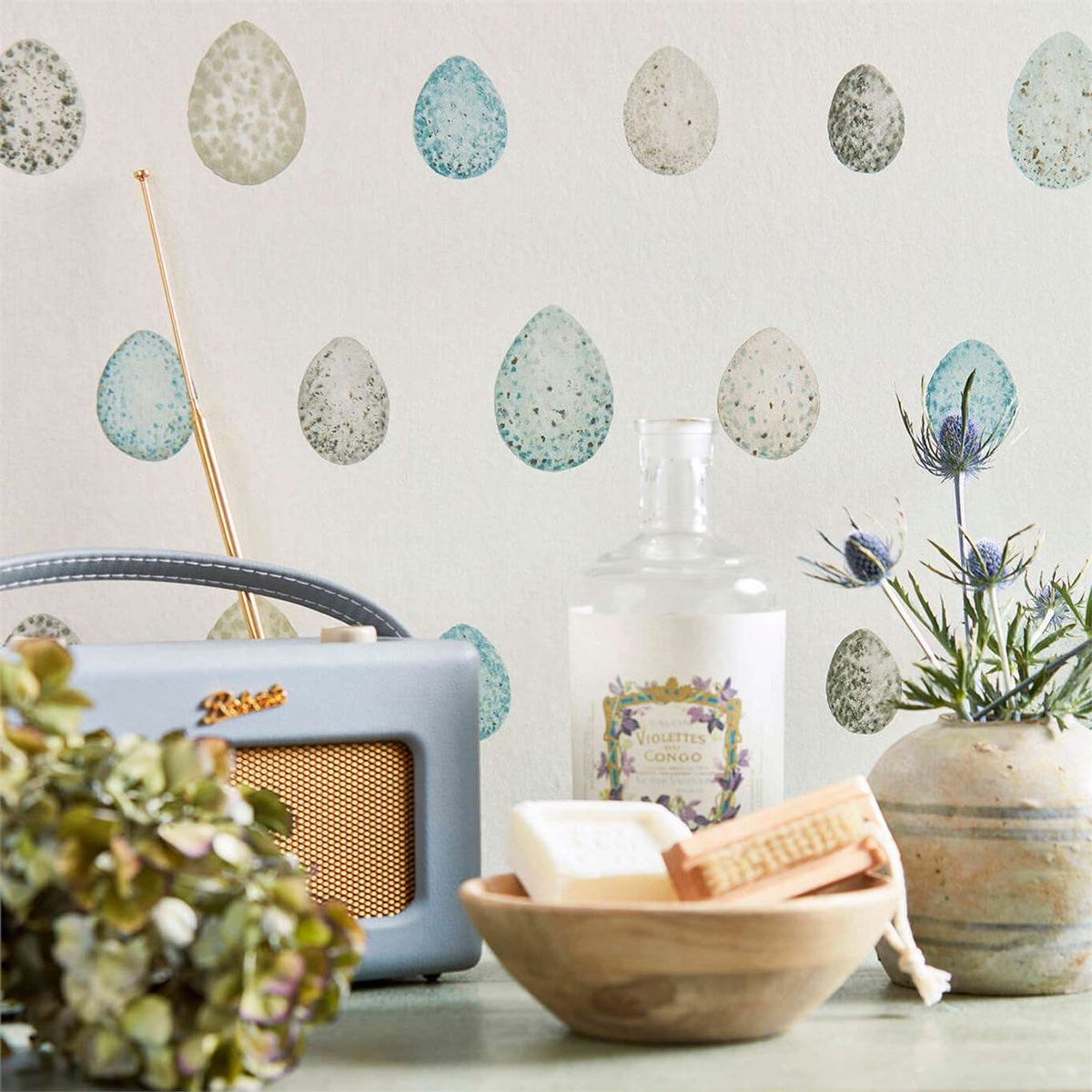 Sanderson Wallpaper Nest Egg3676
