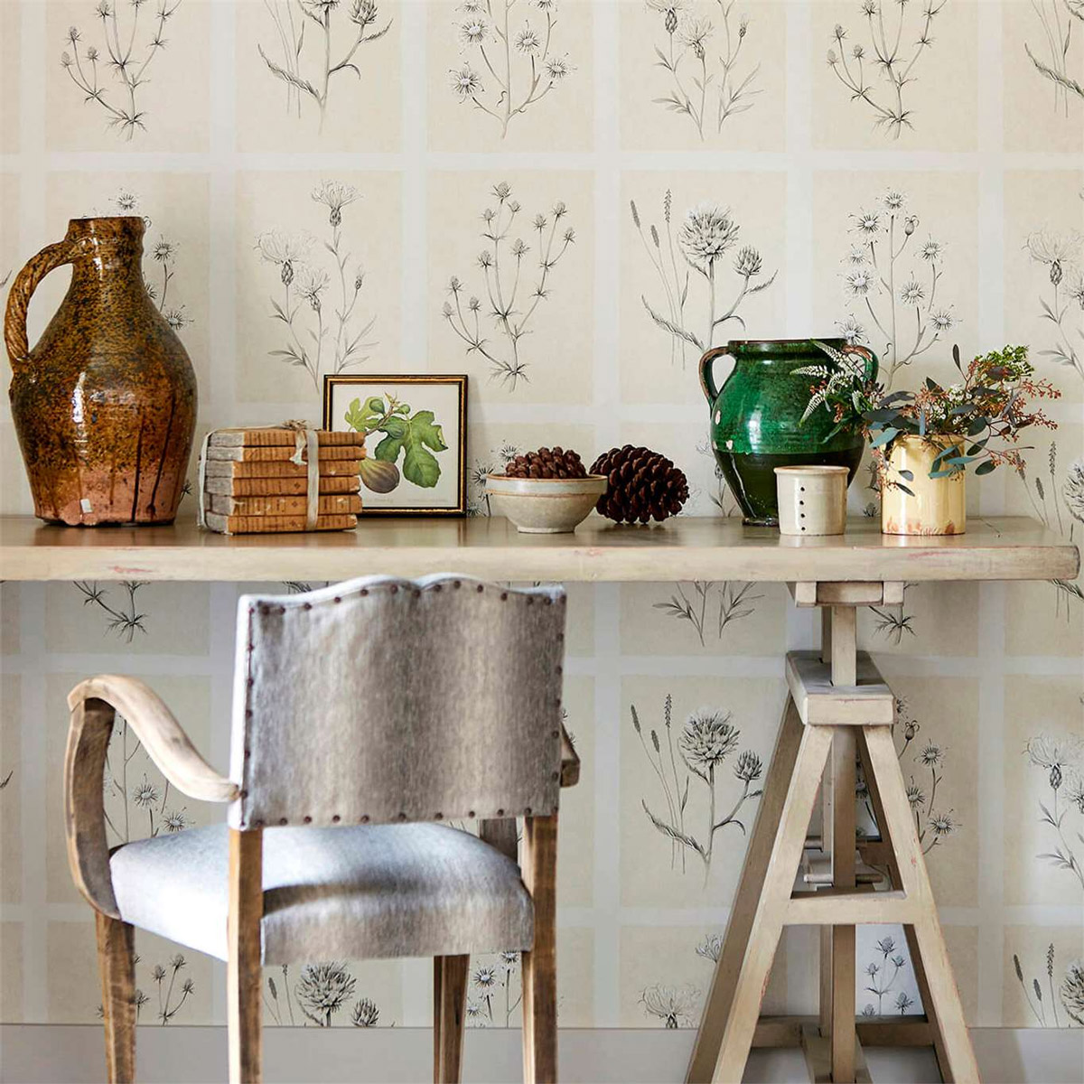 Sanderson Wallpaper Little Thistles3678