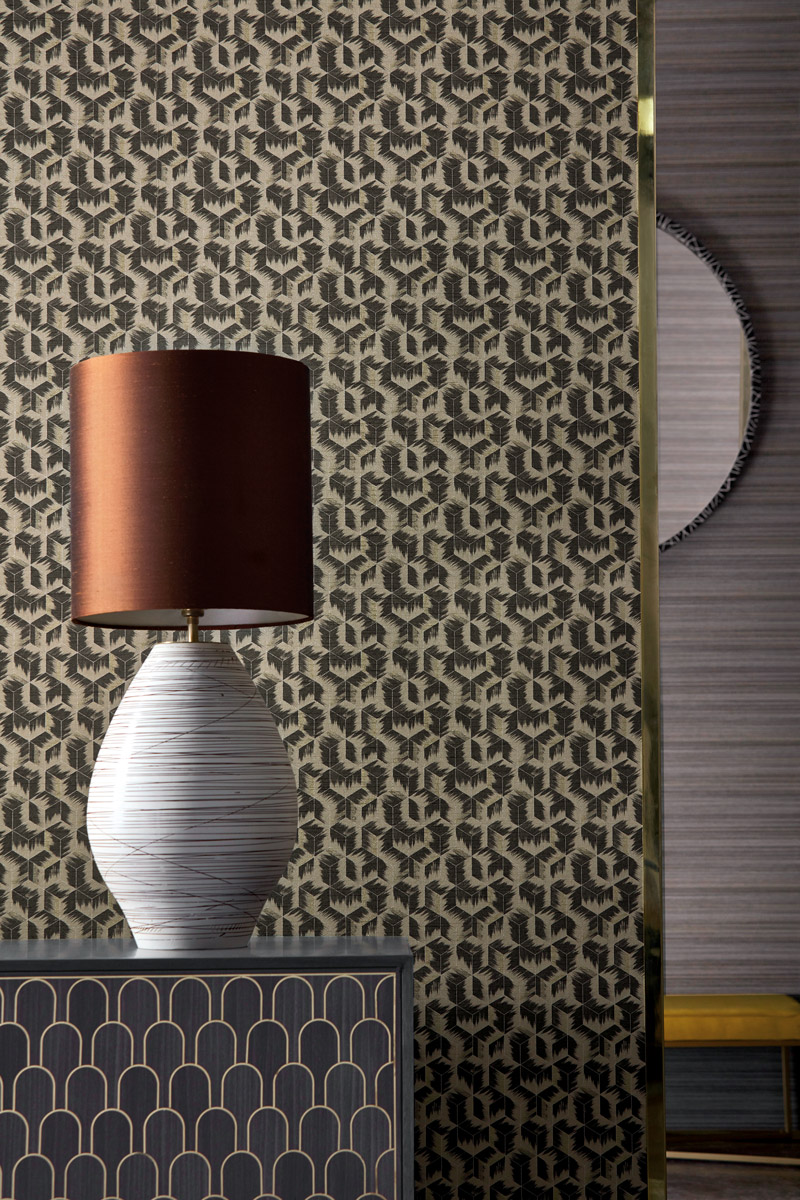 Zoffany Wallpaper Tumbling Blocks5421