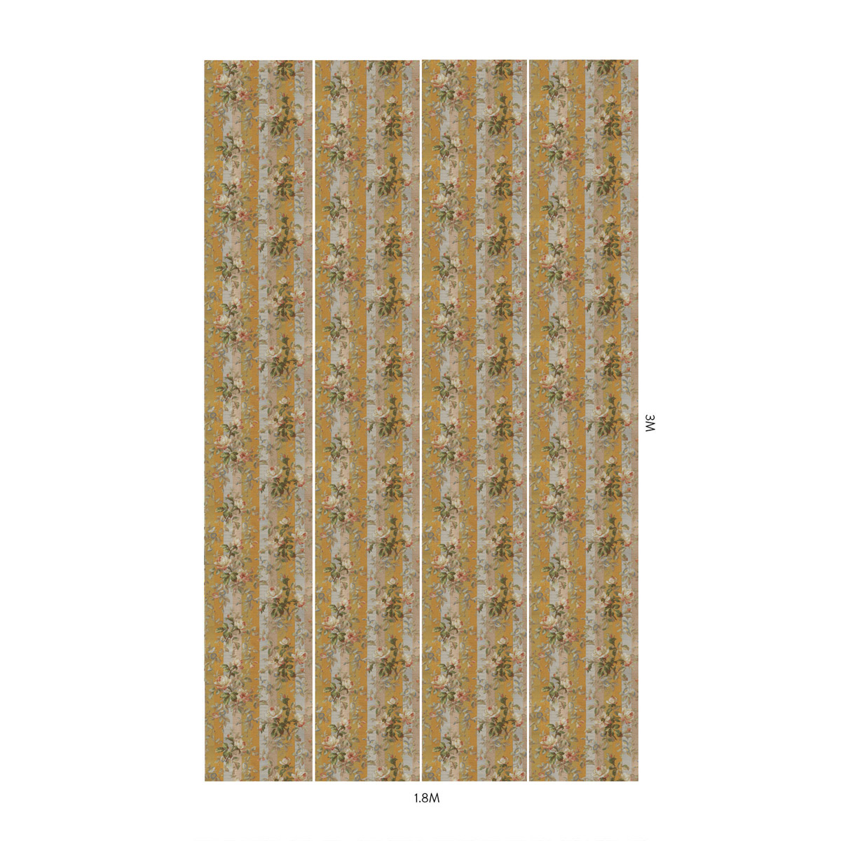 House of Hackney Wallpaper Rainbow Rose