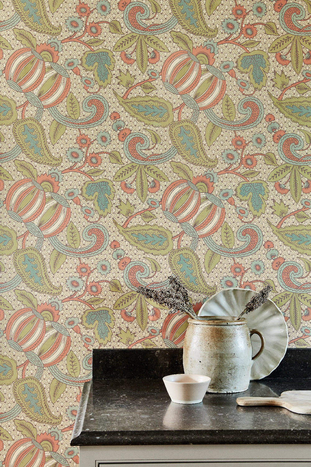 Little Greene Wallpaper Pomegranate5694