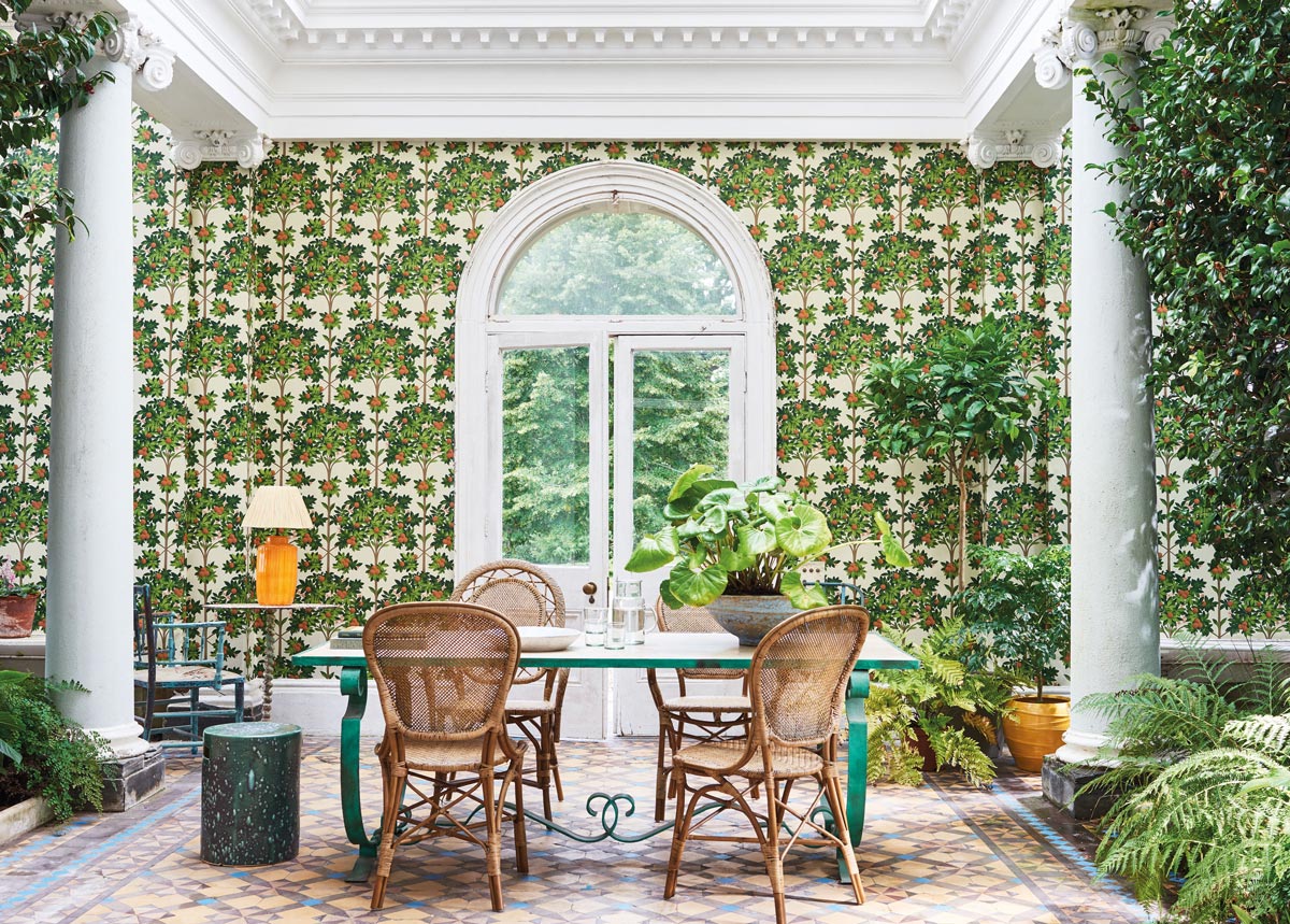 Cole & Son Wallpaper Orange Blossom