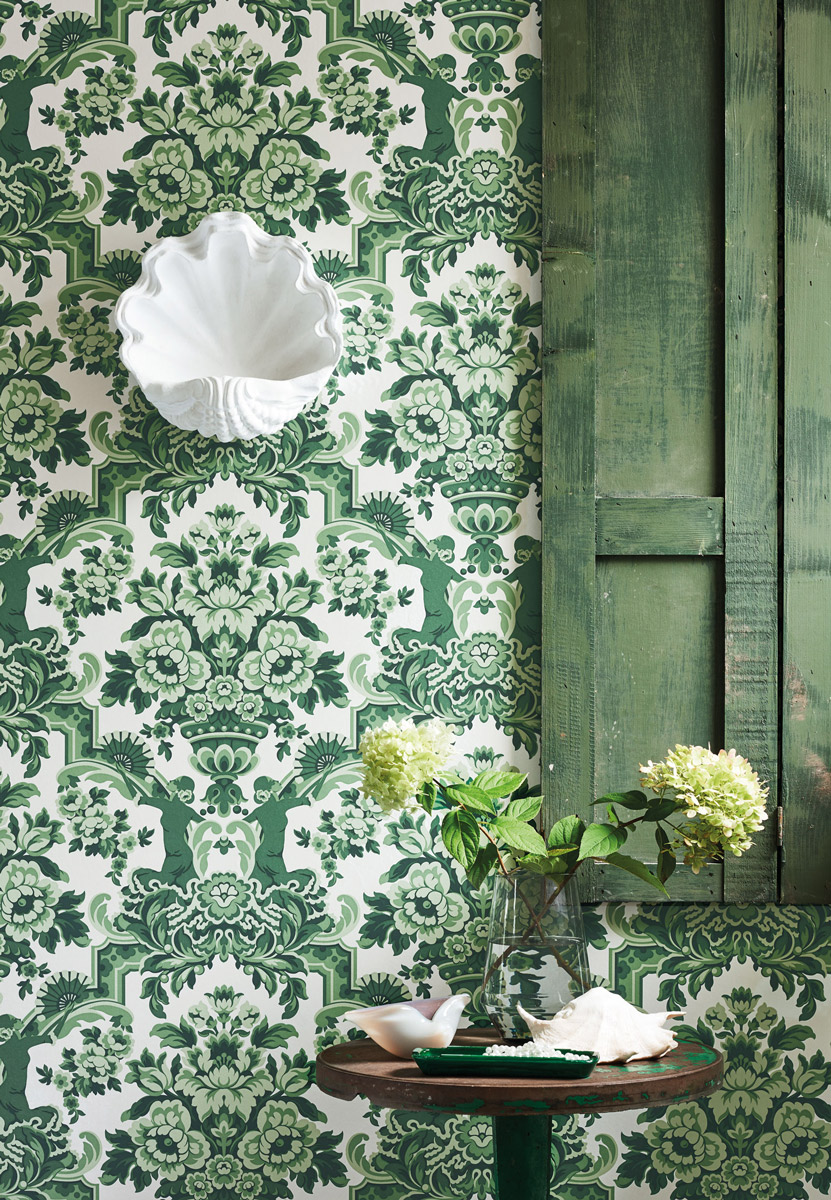 Cole & Son Damask Wallpaper Lola