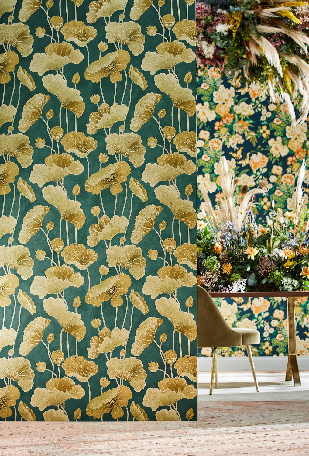 Sanderson Wallpaper Lotus Leaf-6712