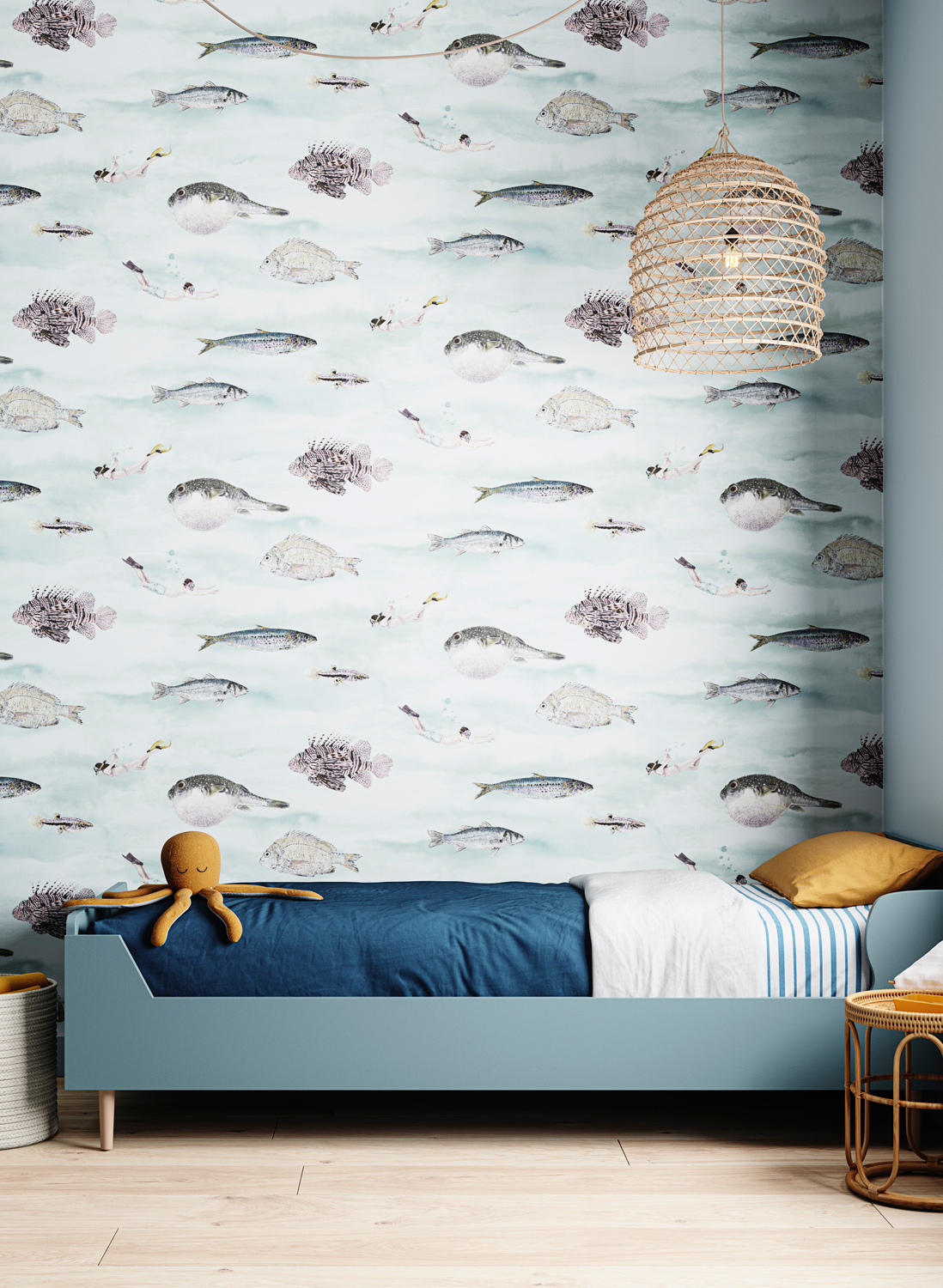 Tapeten mit maritimen Fischmotiven | Viele Varianten | meinewand.com, حجم الصورة 1098x1500