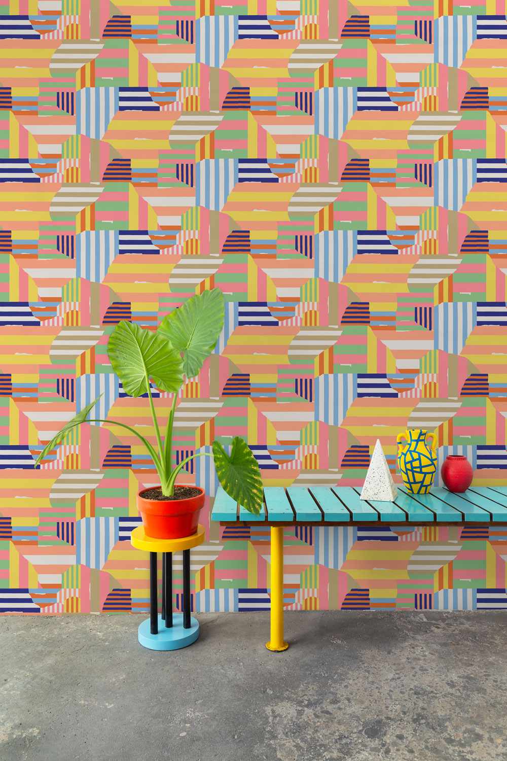 Coordonne | Abstract Wallpaper Landscape | meinewand.com