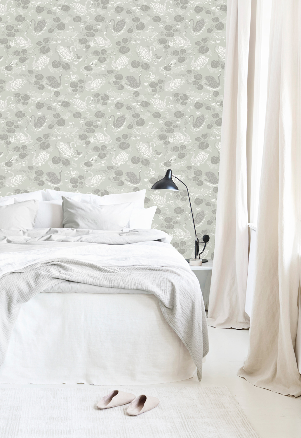 Littlephant Wallpaper Nobel Nymphs-7679