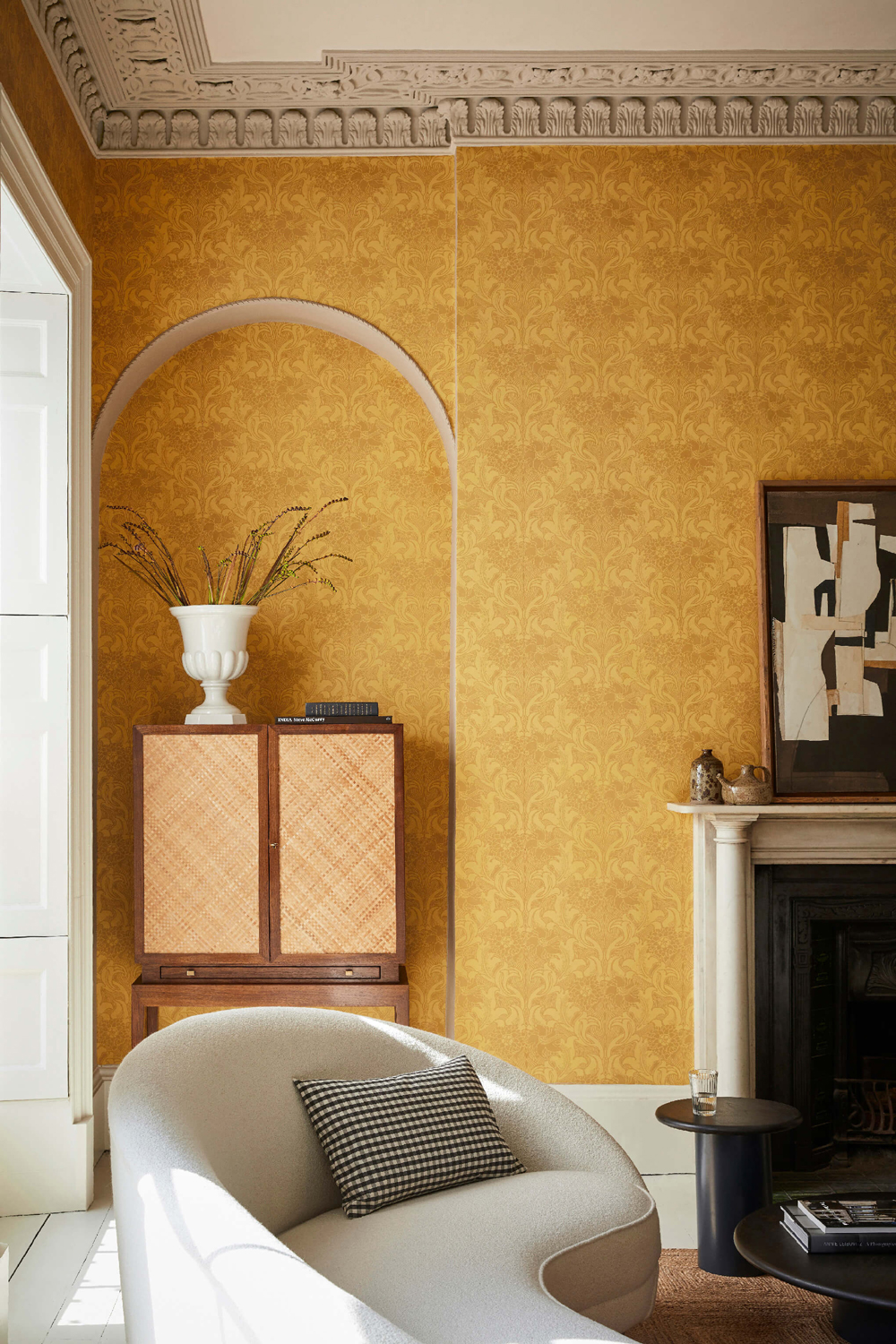 Little Greene Wallpaper Dahlia Scroll7706