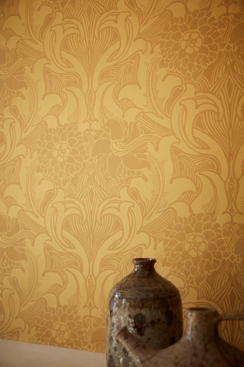 Little Greene Wallpaper Dahlia Scroll7706