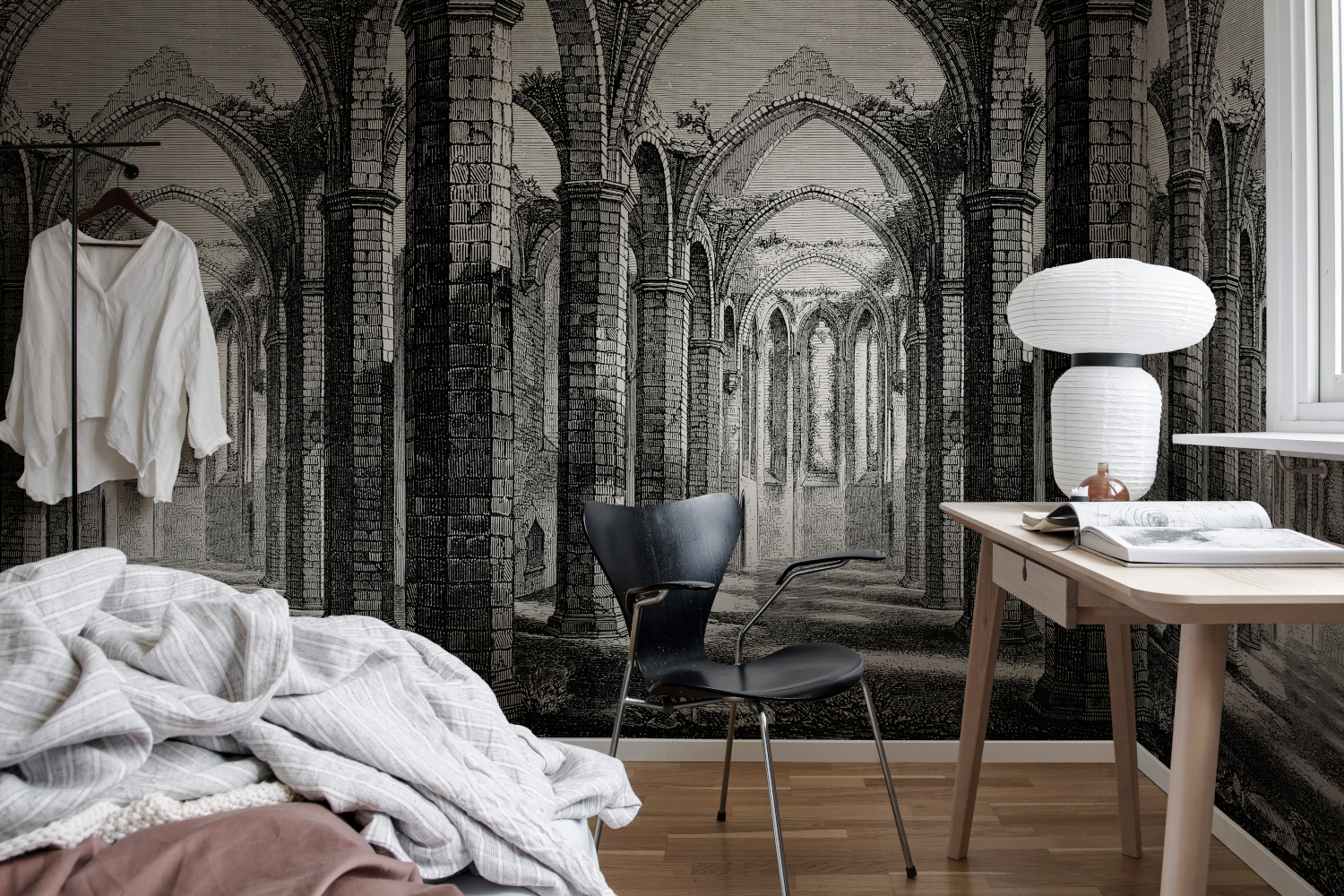 Rebel Walls Mural Gothic Arches8147