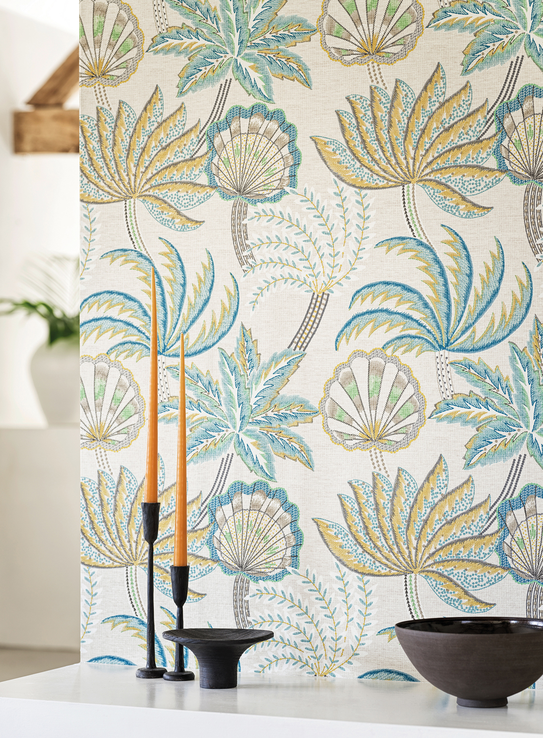 Osborne & Little Wallpaper Ravenala8200