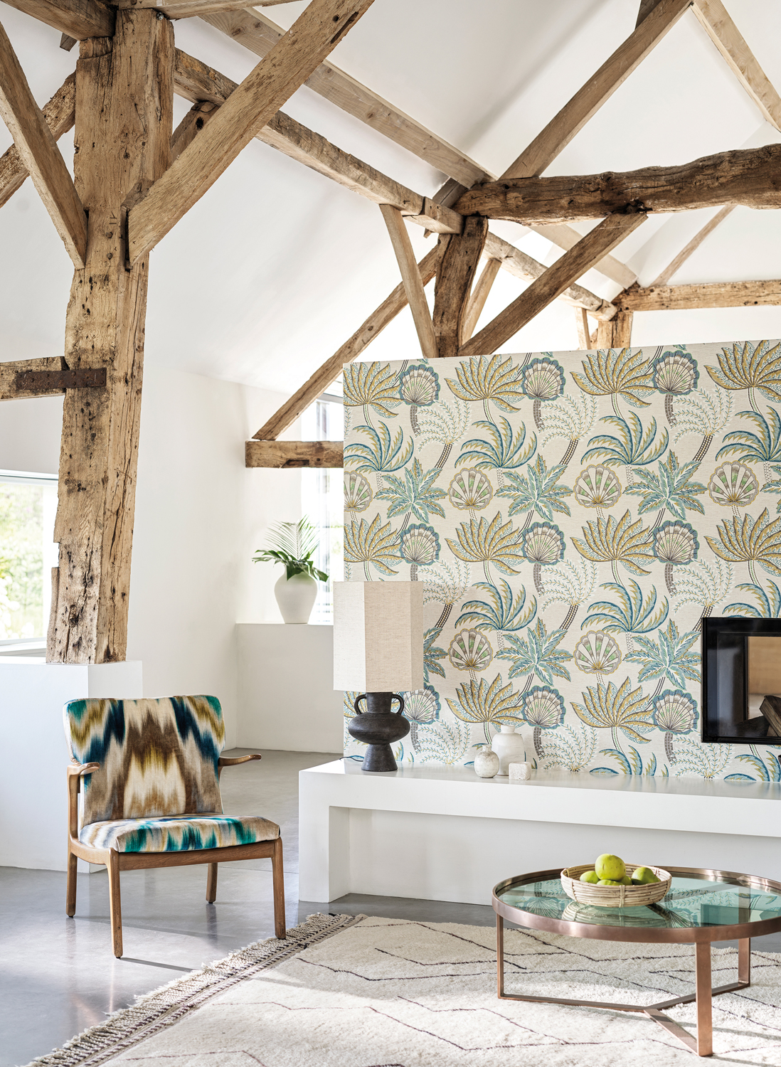 Osborne & Little Wallpaper Ravenala8200