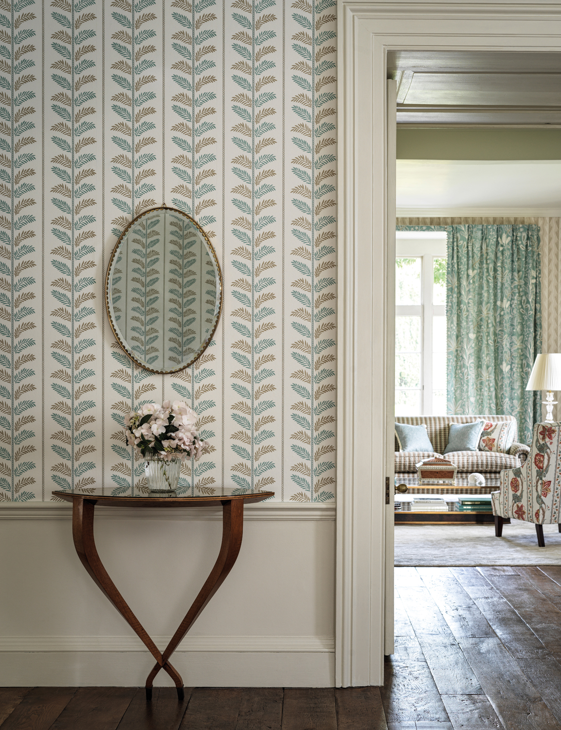 Nina Campbell Wallpaper Plumier9567